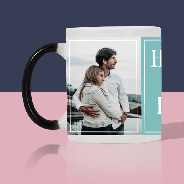 Fotokoláž: Pár Jména - Hrnek