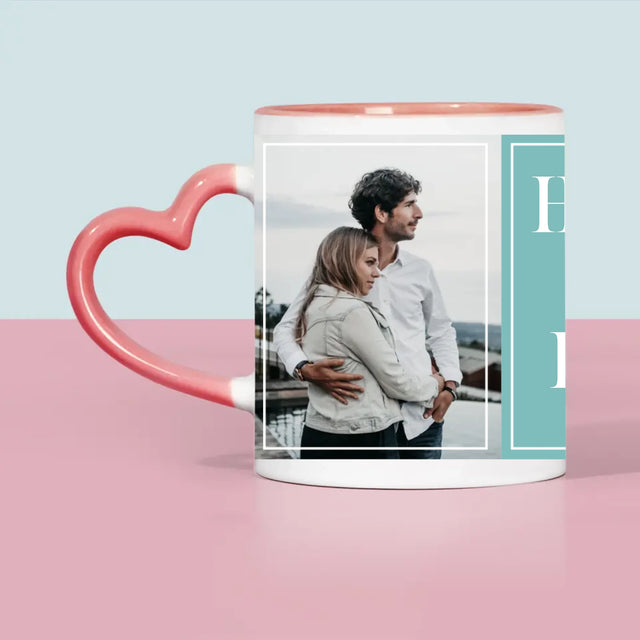 Fotokoláž: Pár Jména - Hrnek