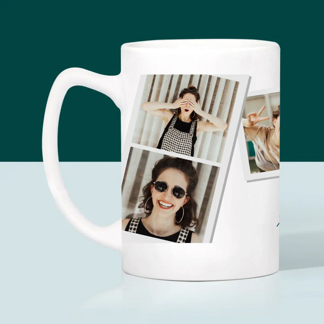 Fotokoláž: Pohodová Třicátnice - Hrnek