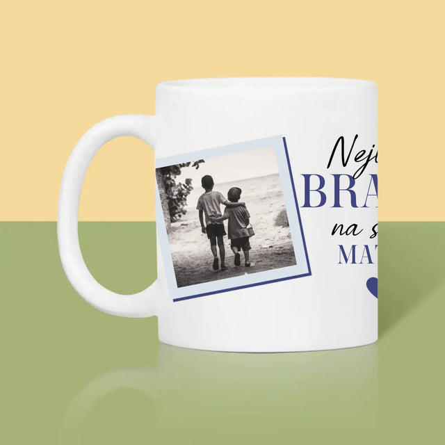 Fotokoláž: Nejlepší Bratr Na Světě - Hrnek