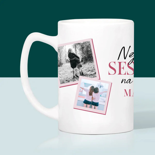 Fotokoláž: Nejlepší Sestra - Hrnek