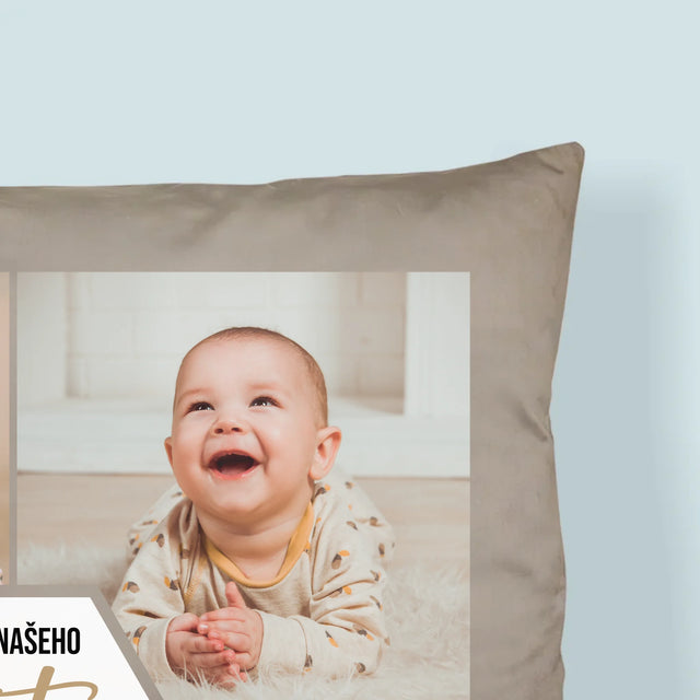 Fotokoláž: Pro Našeho Tátu - Polštář
