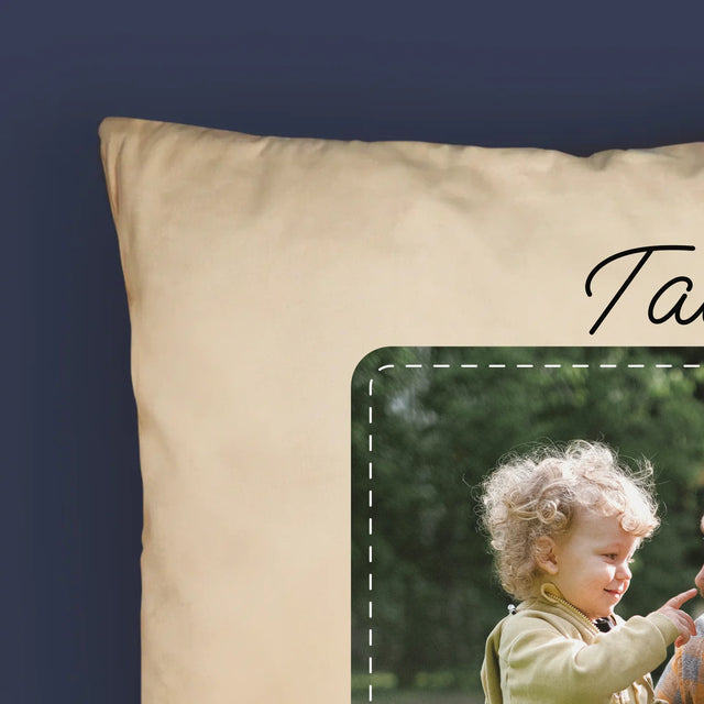 Fotka A Textem: Nejúžasnější Táta - Polštář