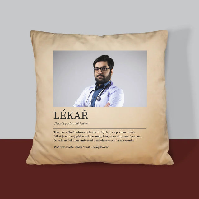 Fotka A Textem: Lékař Definice - Polštář