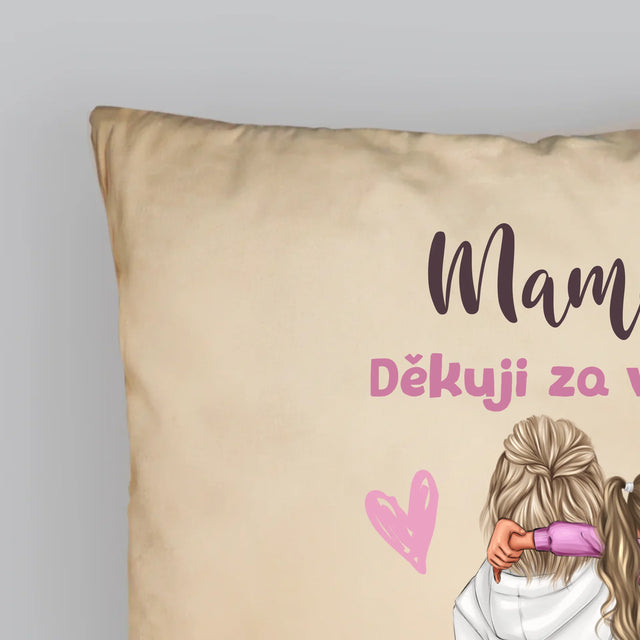 Designér Postav: Máma S Dítětem - Polštář
