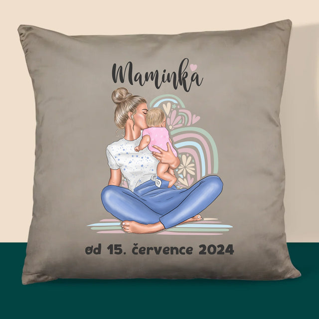 Designér Postav: Mladá Mamina - Polštář