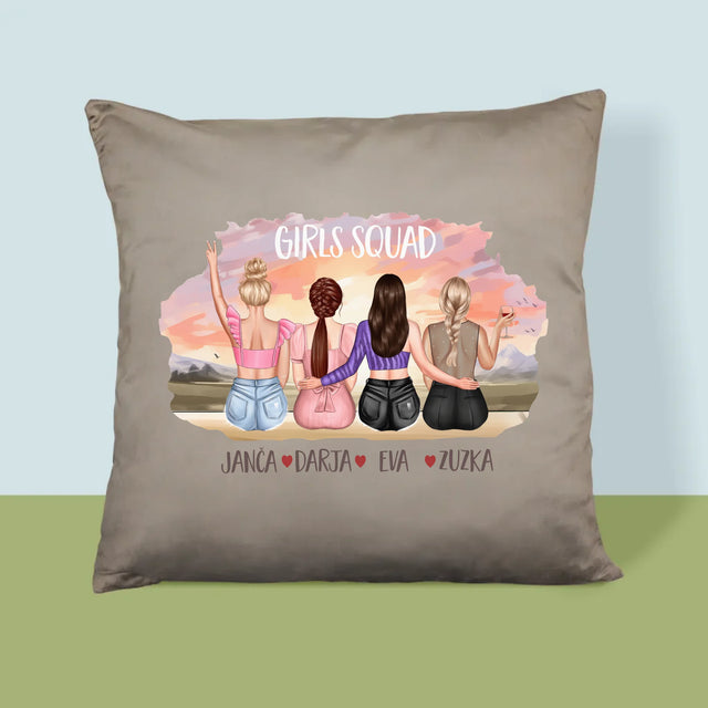 Designér Postav: Girls Squad - Polštář