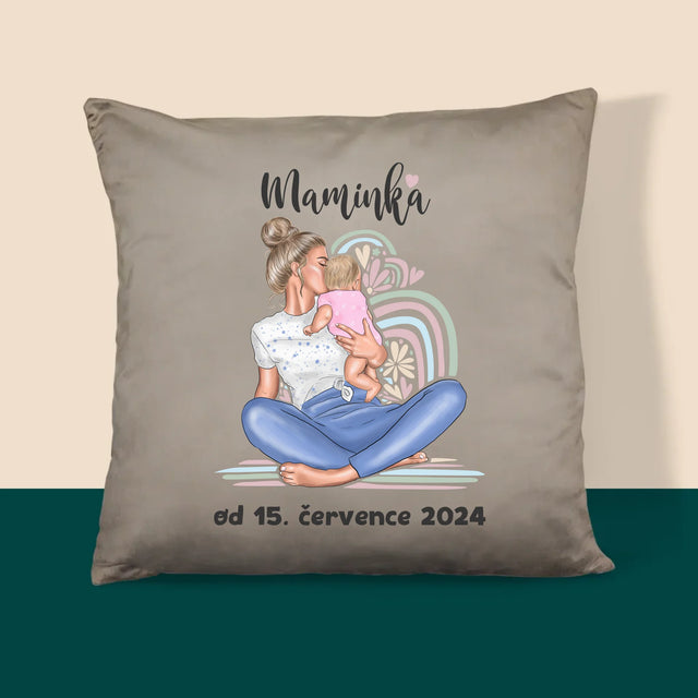 Designér Postav: Mladá Mamina - Polštář