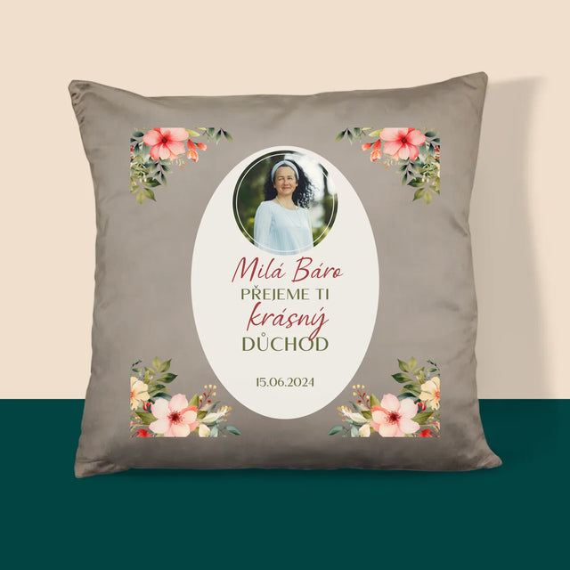 Fotka A Textem: Krásný Důchod - Polštář