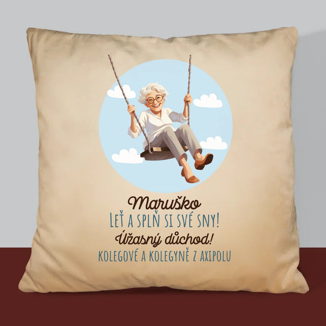 Jméno A Nápis: Splň Si Své Sny - Polštář