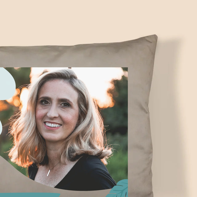 Fotka A Textem: Hodně Zdaru Nikoli V Práci - Polštář