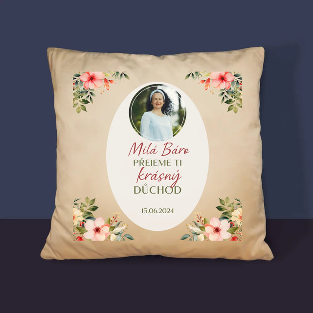 Fotka A Textem: Krásný Důchod - Polštář