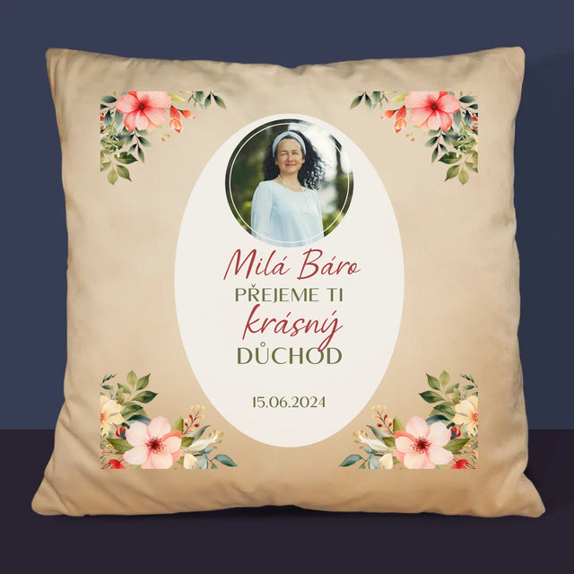 Fotka A Textem: Krásný Důchod - Polštář