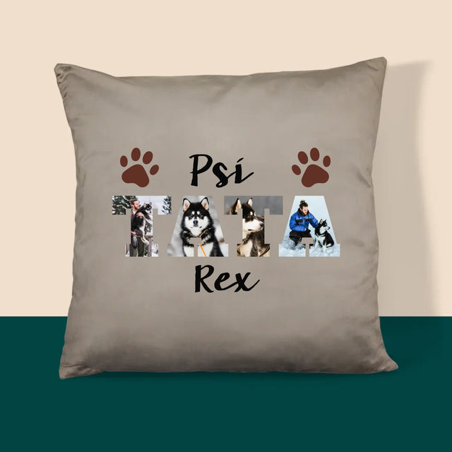 Slovo Z Fotek: Psí Máma Ve Fotkách - Polštář