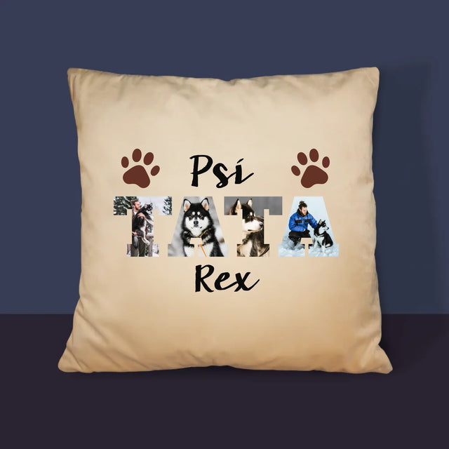 Slovo Z Fotek: Psí Máma Ve Fotkách - Polštář