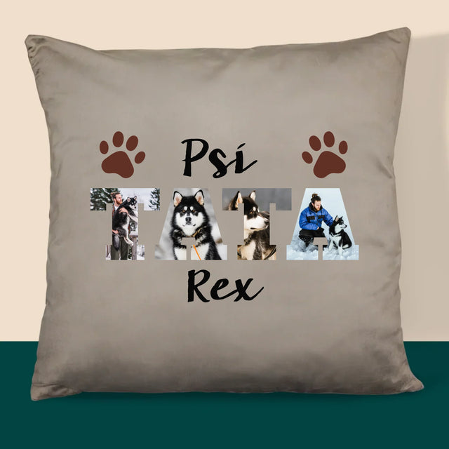 Slovo Z Fotek: Psí Máma Ve Fotkách - Polštář