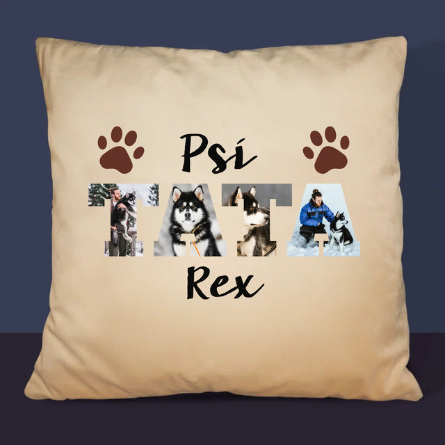 Slovo Z Fotek: Psí Máma Ve Fotkách - Polštář