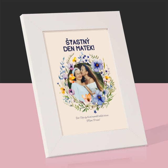 Fotka A Textem: Šťastný Den Matek - Fotorámeček