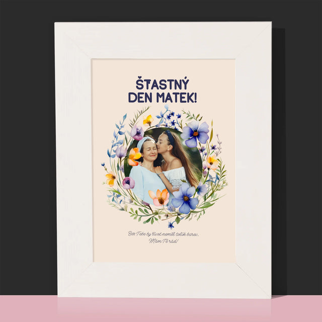 Fotka A Textem: Šťastný Den Matek - Fotorámeček