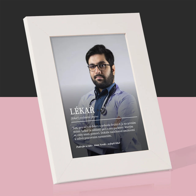 Fotka A Textem: Lékař Definice - Fotorámeček