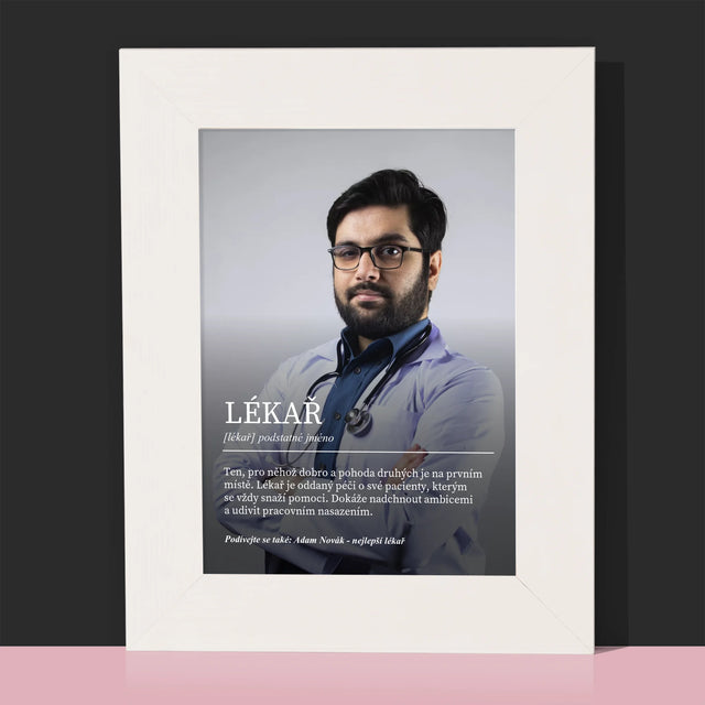 Fotka A Textem: Lékař Definice - Fotorámeček