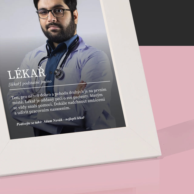 Fotka A Textem: Lékař Definice - Fotorámeček