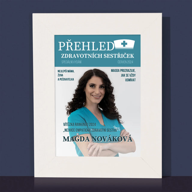 Obálka Časopisu: Přehled Zdravotních Sestřiček - Fotorámeček