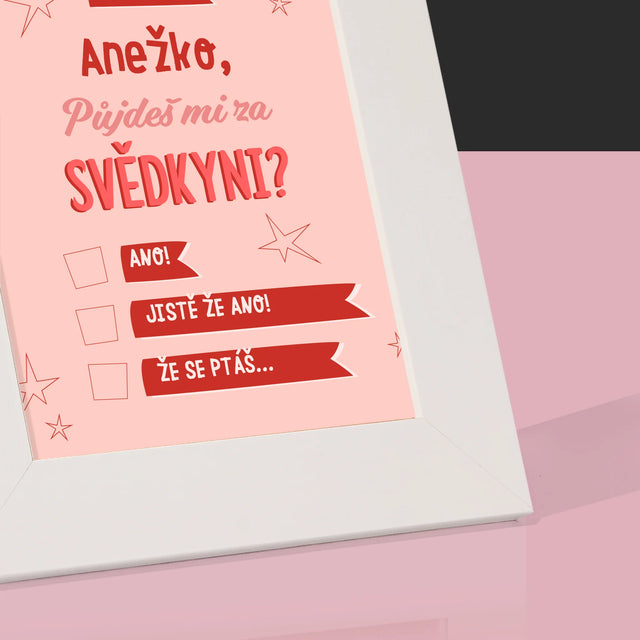 Jméno A Nápis: Bez Tebe Nejdu - Fotorámeček