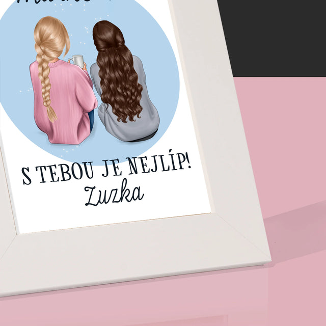Designér Postav: Přítelkyně - Fotorámeček