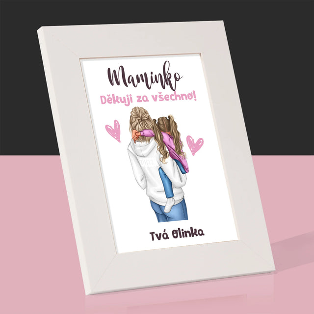 Designér Postav: Máma S Dítětem - Fotorámeček