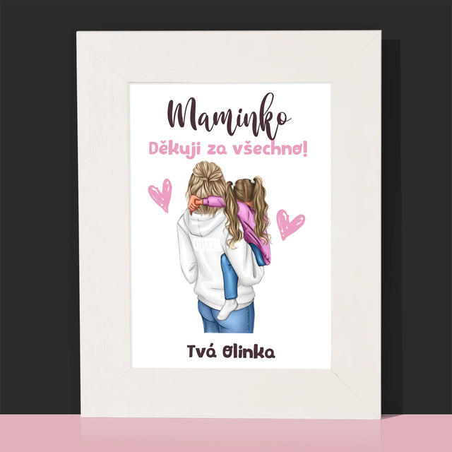 Designér Postav: Máma S Dítětem - Fotorámeček