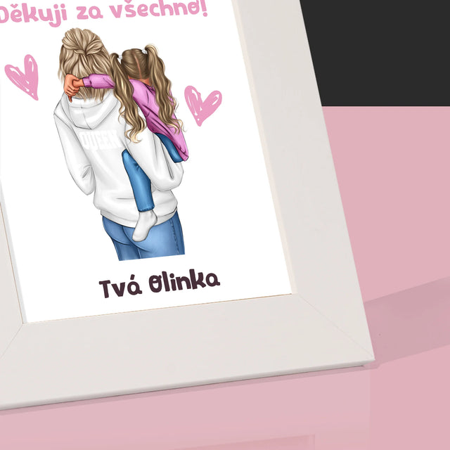 Designér Postav: Máma S Dítětem - Fotorámeček