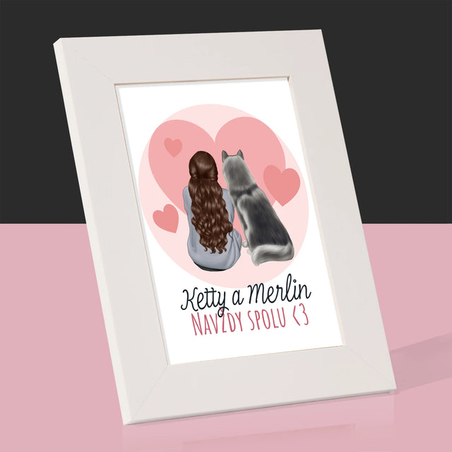 Designér Postav: Psí Přítel - Fotorámeček