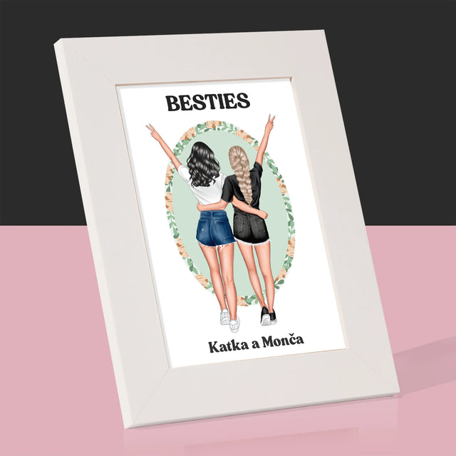 Designér Postav: Best Friends - Fotorámeček