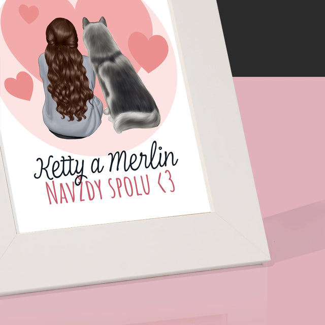 Designér Postav: Psí Přítel - Fotorámeček