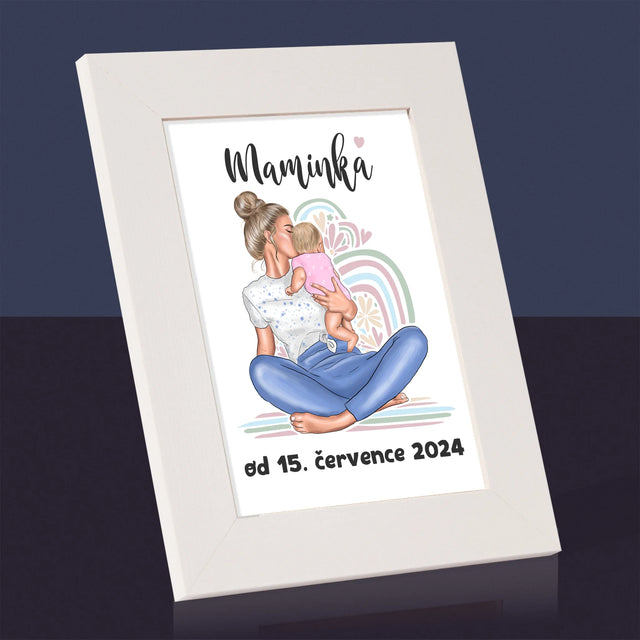 Designér Postav: Mladá Mamina - Fotorámeček