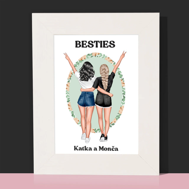 Designér Postav: Best Friends - Fotorámeček