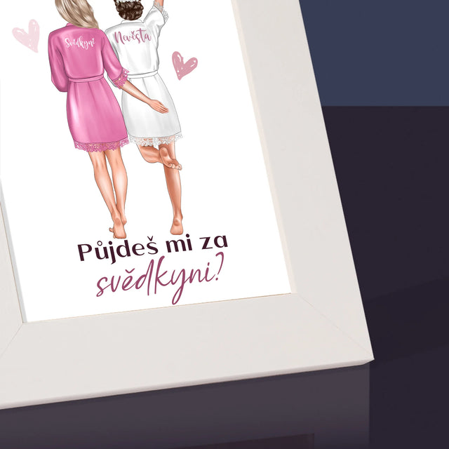 Designér Postav: Půjdeš Mi Za Svědkyni - Fotorámeček