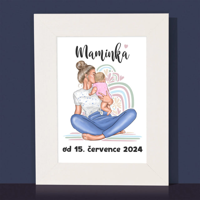 Designér Postav: Mladá Mamina - Fotorámeček