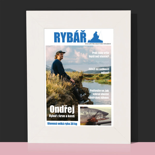 Obálka Časopisu: Rybář - Fotorámeček