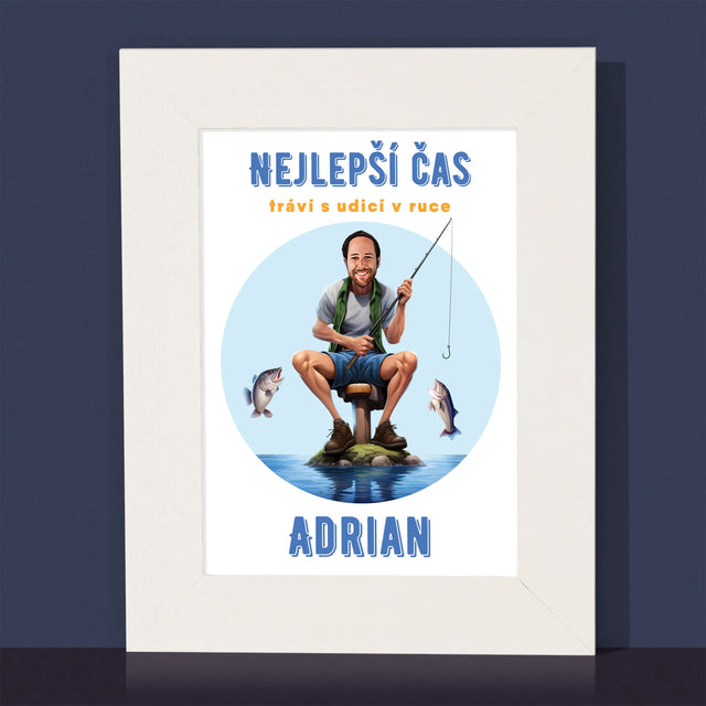 Fotka A Textem: Nejlepší Čas - Fotorámeček