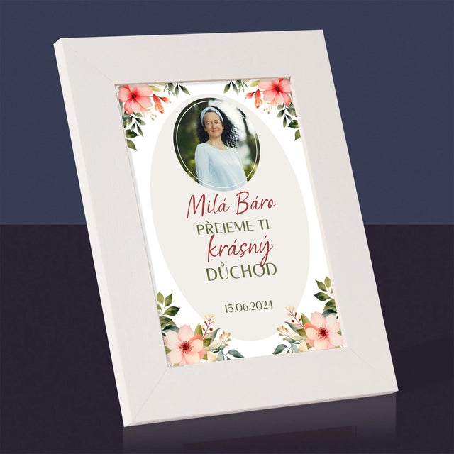 Fotka A Textem: Krásný Důchod - Fotorámeček