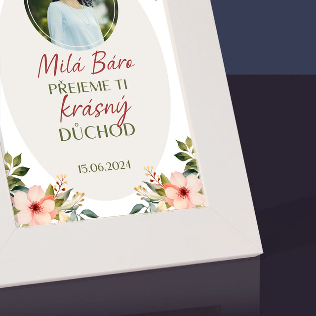 Fotka A Textem: Krásný Důchod - Fotorámeček