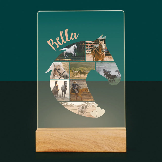 Tvar Z Fotek: Kůň - Tisk Na Akrylovém Skle