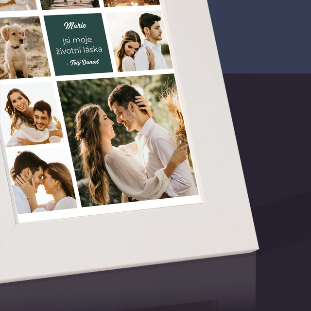 Fotokoláž: Koláž Milostná - Fotorámeček