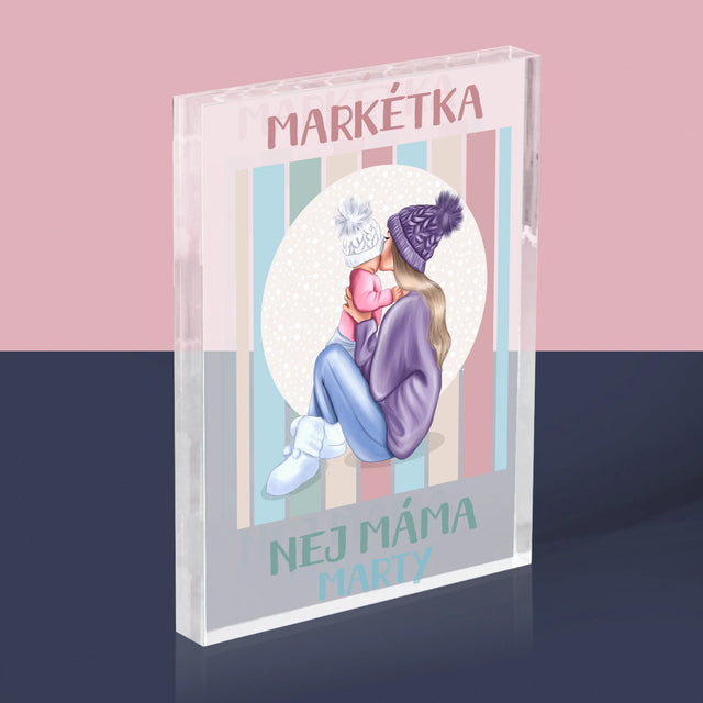 Designér Postav: Nej Máma - Akrylový Blok