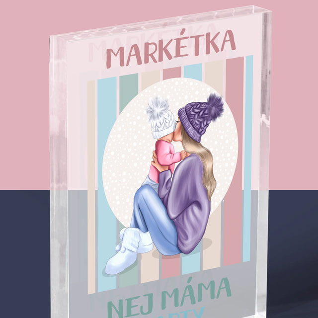 Designér Postav: Nej Máma - Akrylový Blok