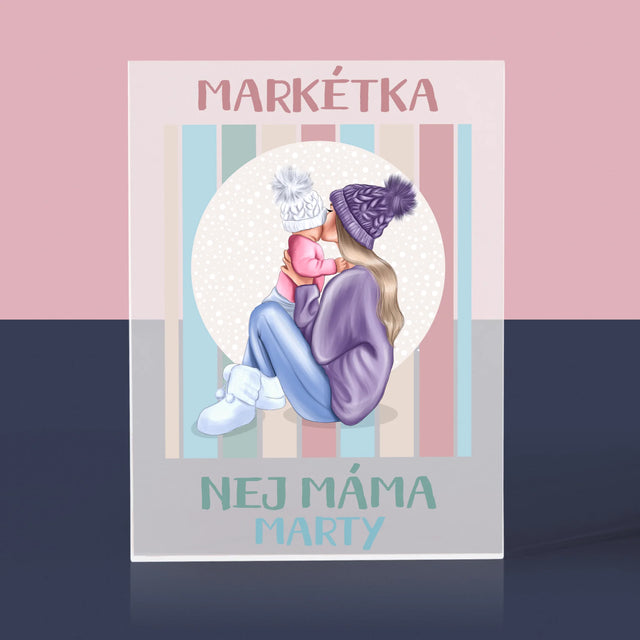 Designér Postav: Nej Máma - Akrylový Blok