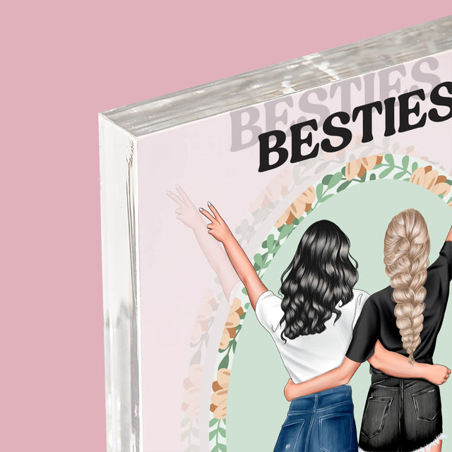 Designér Postav: Best Friends - Akrylový Blok