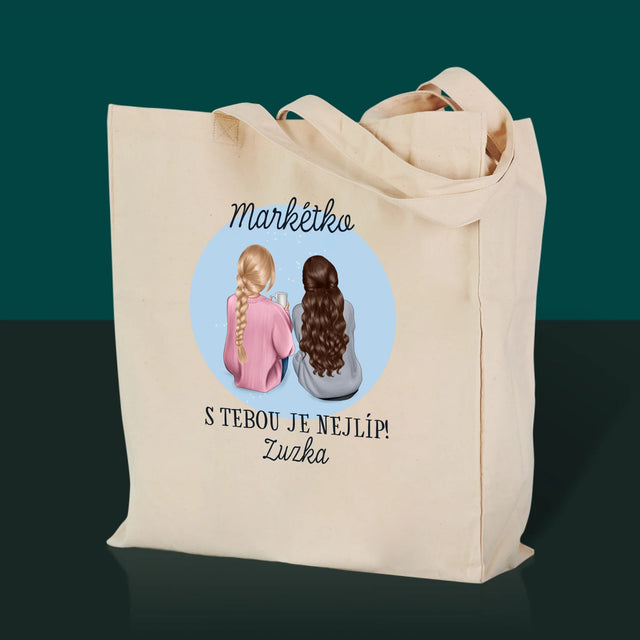 Designér Postav: Přítelkyně - Plátěná Taška